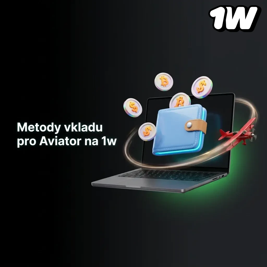 Cryptocurrency deposit methods for Aviator on 1w including BTC, ETH, USDT, and other crypto options.